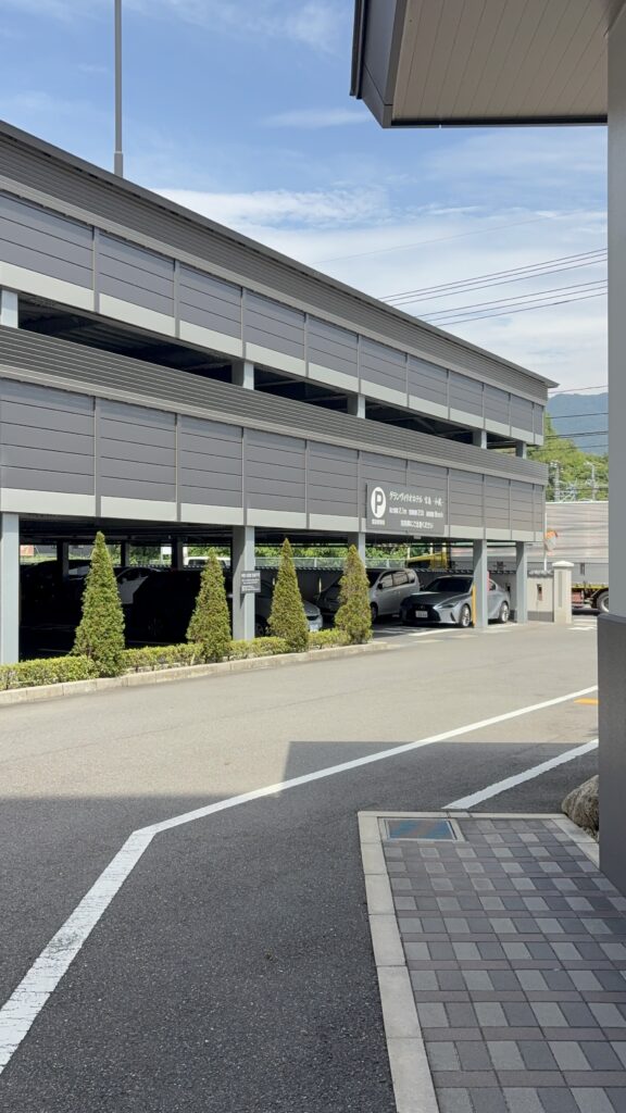グランヴィリオホテル宮島和蔵の無料駐車場